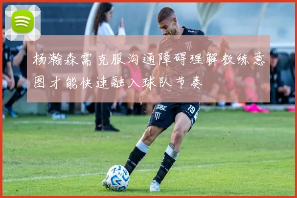 杨瀚森需克服沟通障碍理解教练意图才能快速融入球队节奏